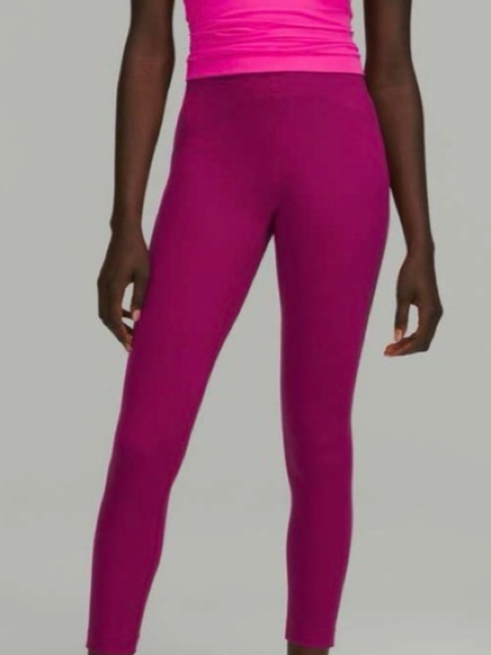 Lululemon Leggings: InStill High-Rise Tight 25” Magenta Purple
